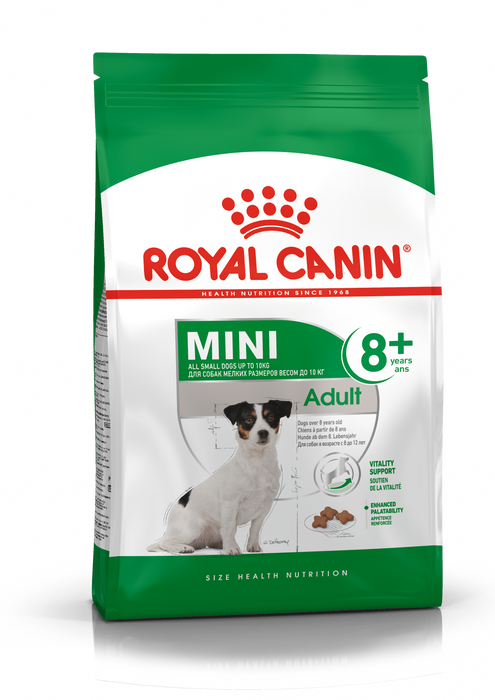 Royal Canin Mini Adult Dog Food for Dogs 8+ Years of Age