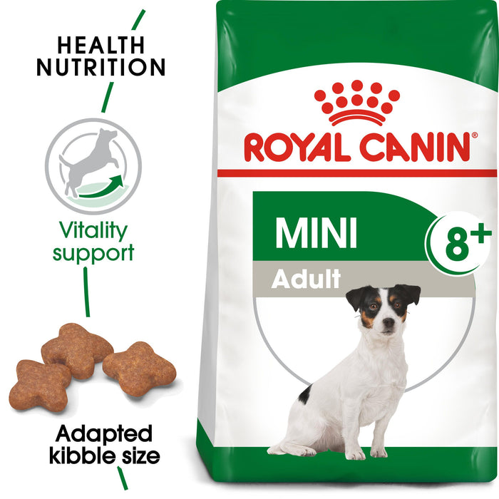Royal Canin Mini Adult Dog Food for Dogs 8+ Years of Age