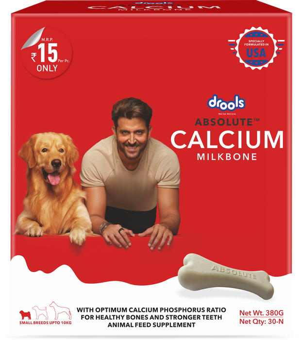 Drools Absolute Calcium Milk Bone for Dogs