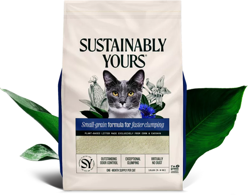 Sustainably Yours Small Grain Natural Cat Litter - Ofypets