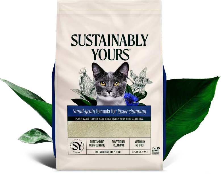 Sustainably Yours Small Grain Natural Cat Litter - Ofypets