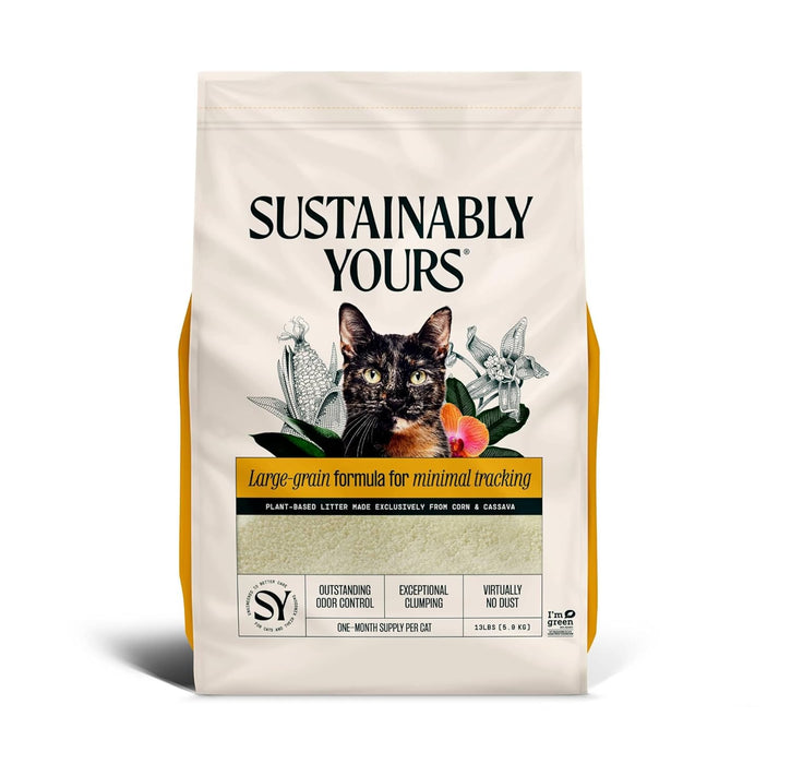 Sustainably Yours Large Grains Natural Cat Litter