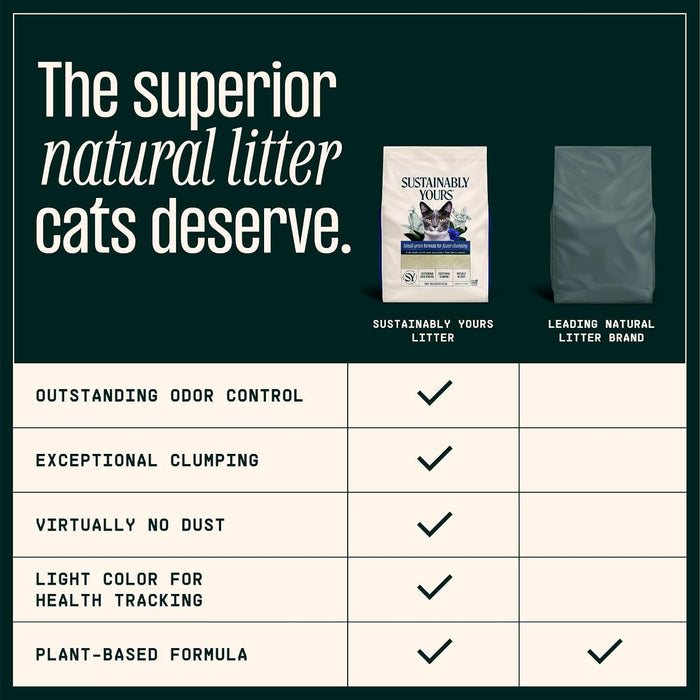 Sustainably Yours Small Grain Cat Litter Bag