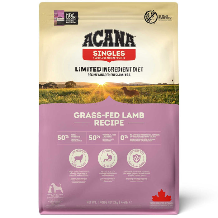 Acana Grass Fed Lamb Dog Food - Ofypets