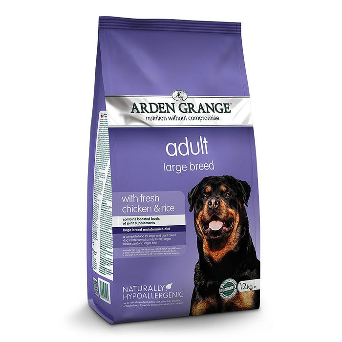 Arden Grange Chicken and Rice Adult Large Breed Hypoallergenic Dog Food - Ofypets