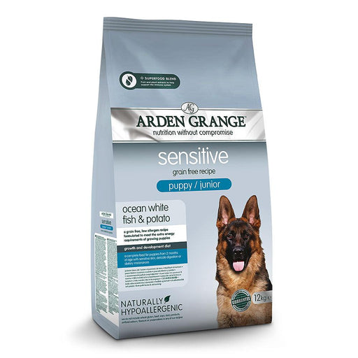 Arden Grange Sensitive Puppy Junior Grain Free Hypoallergenic Dog Food - Ofypets