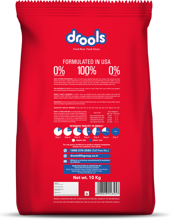 Drools Optimum Performance Adult Food for Dog
