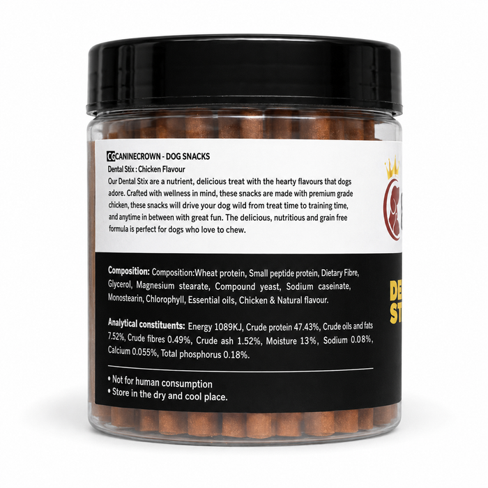 Canine Crown Chicken Dental Stix for Dogs