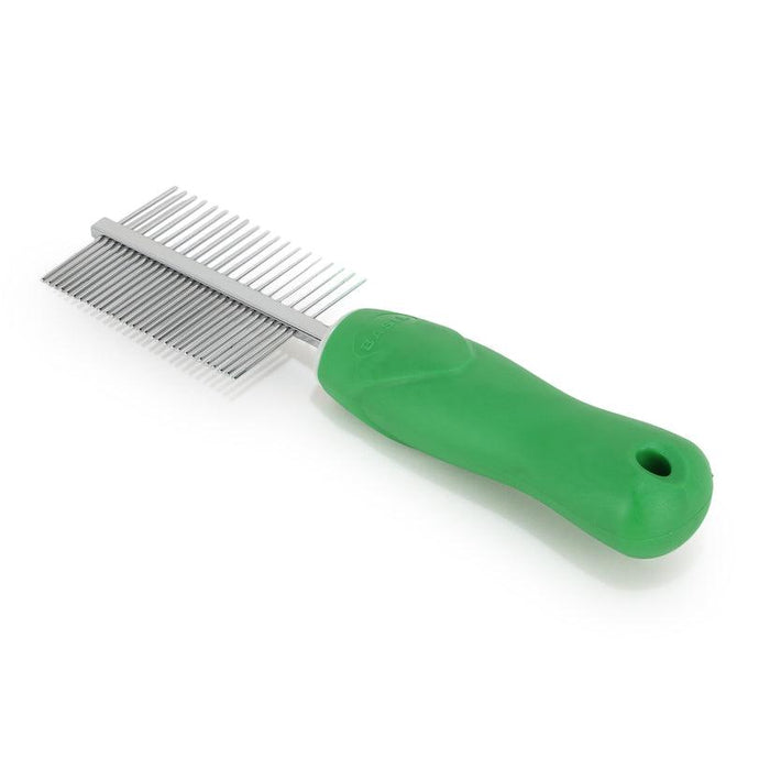 Basil Double Sided Comb Stainless Steel for Grooming Dogs and Cats - Ofypets