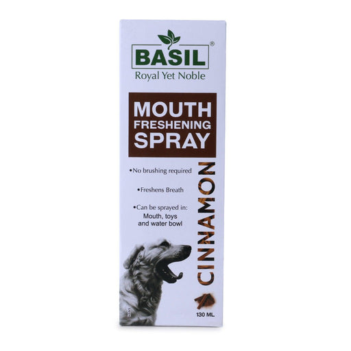 Basil Mouth Freshening Spray for Oral Care for Pets 130 ML - Ofypets