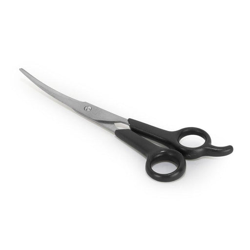 Basil Stainless Steel Curved Scissors for Grooming Cats and Dogs - Ofypets