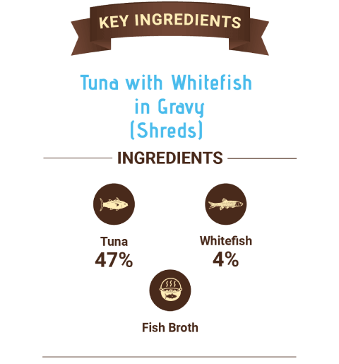 Brunos Wild Essentials Tuna with Whitefish in Gravy Grain Free Cat Wet Food - Ofypets