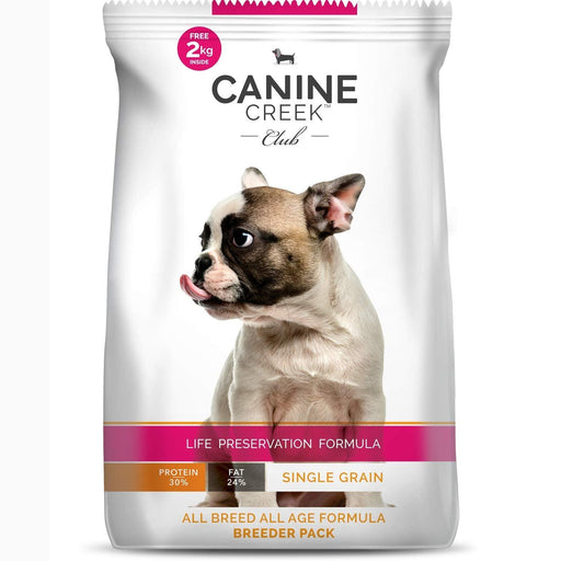 Canine Creek Club ( 10kg + 2Kg Free ) Dog Food - Ofypets