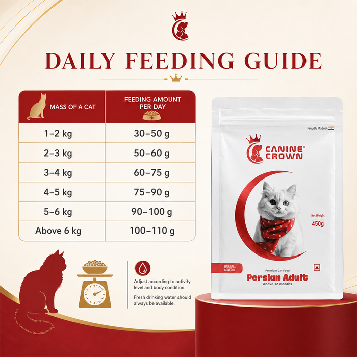 Canine Crown Premium Persian Adult Food - Ofypets