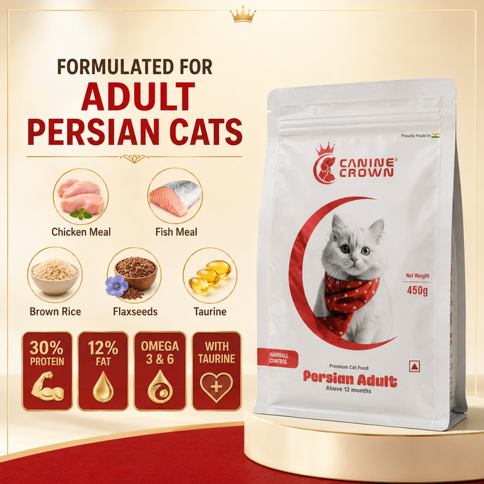 Canine Crown Premium Persian Adult Food - Ofypets