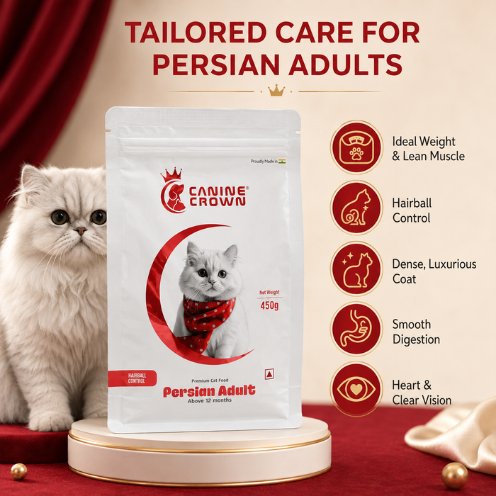 Canine Crown Premium Persian Adult Food - Ofypets