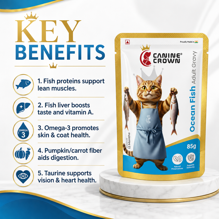 Canine Crown Ocean Fish Adult Gravy