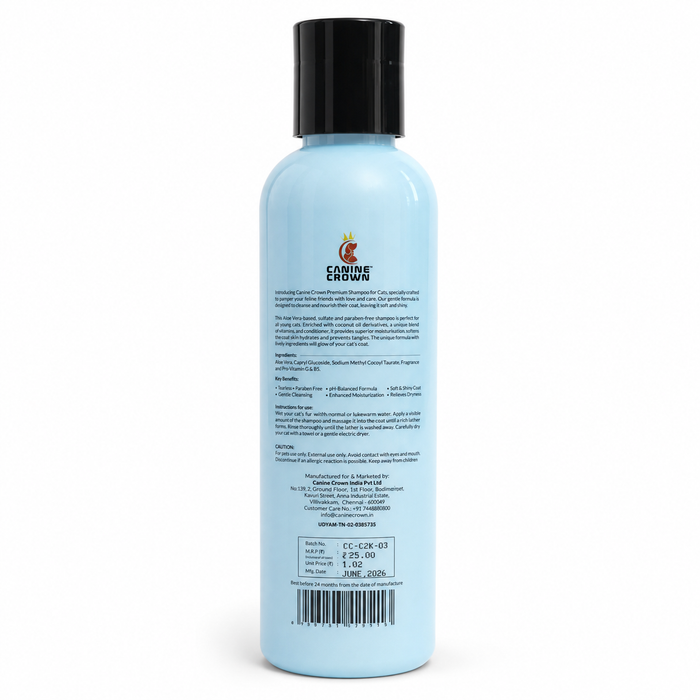 Canine Crown Cat &Kitten Shampoo - Ofypets