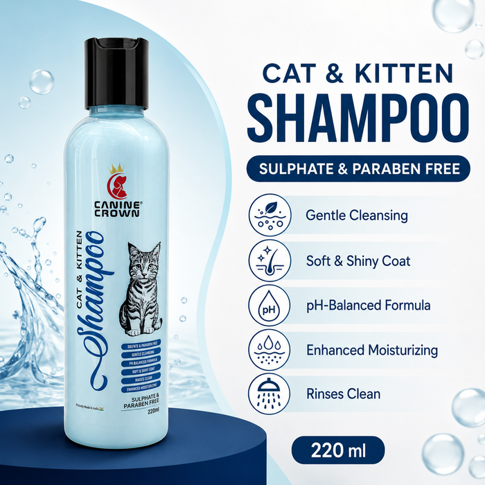 Canine Crown Cat &Kitten Shampoo - Ofypets