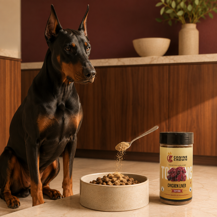 Canine Crown Chicken Liver Topping Powder