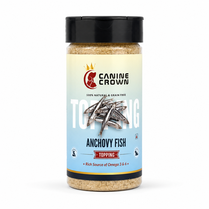 Canine Crown Anchovy Fish Powder - Ofypets
