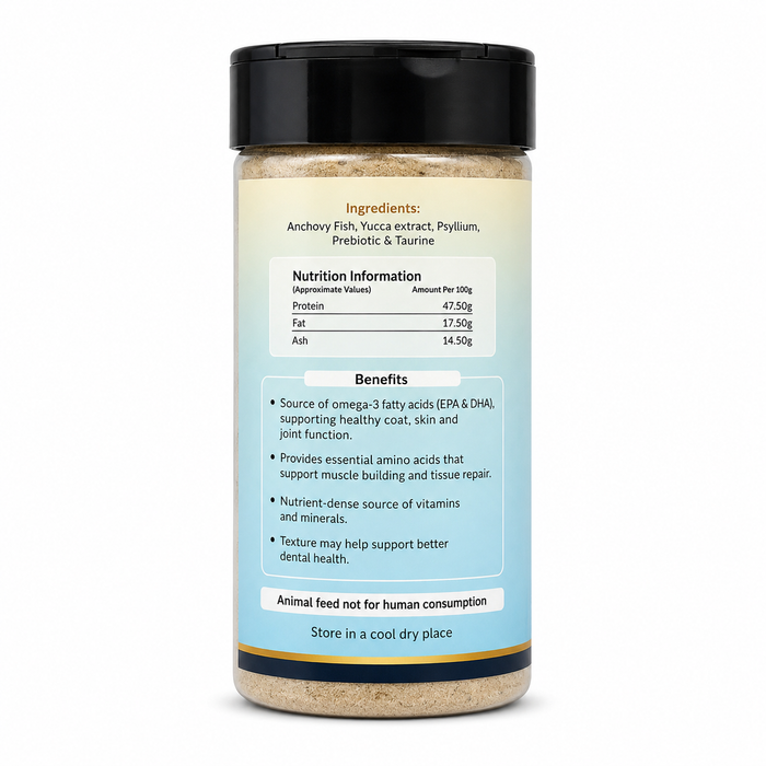Canine Crown Anchovy Fish Powder - Ofypets