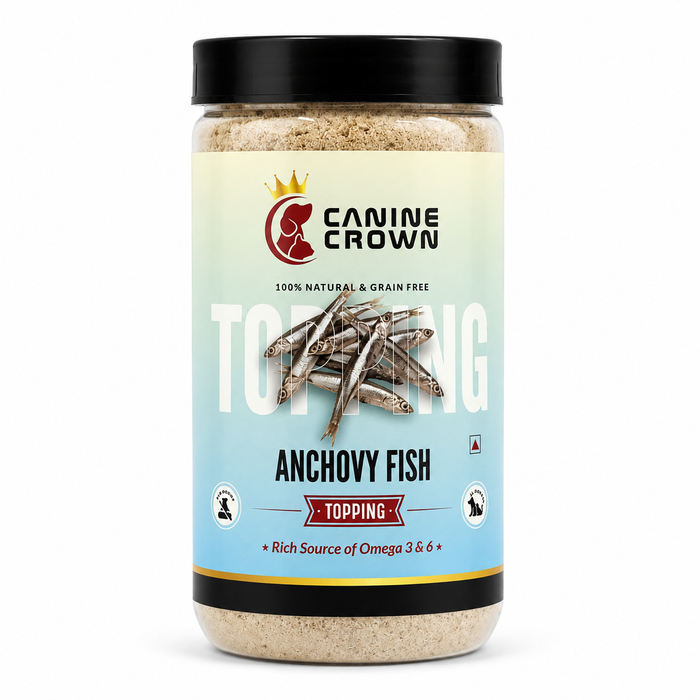 Canine Crown Anchovy Fish Powder - Ofypets