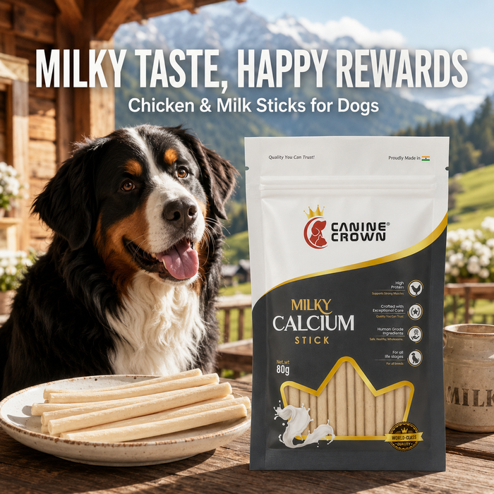 Canine Crown Milky Calcium Stick - Ofypets