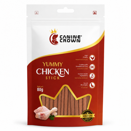 Canine Crown Yummy Chicken Stick - Ofypets
