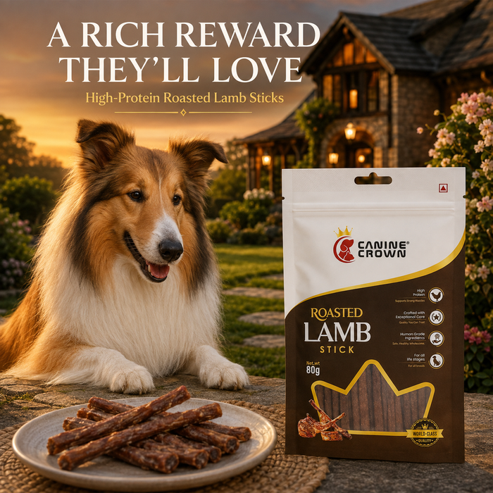 Canine Crown Roasted Lamb Stick - Ofypets