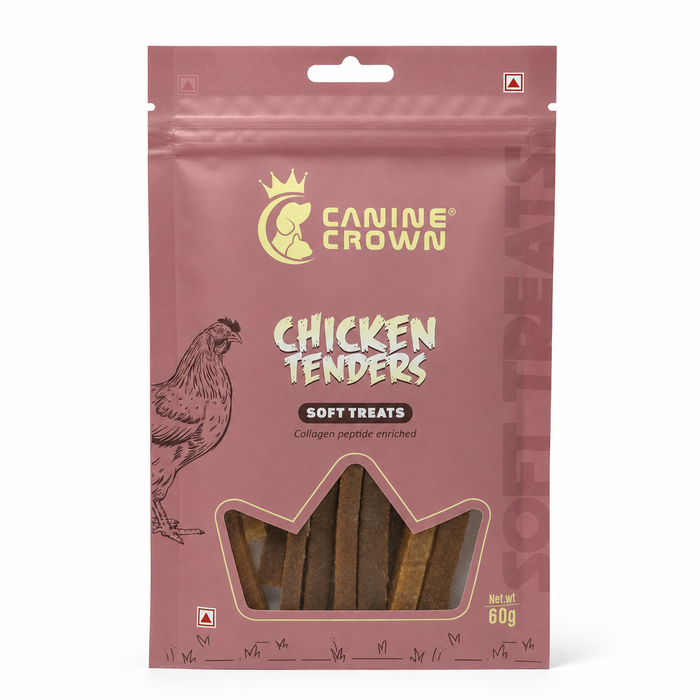 Canine Crown Soft Chicken Tenders - Ofypets