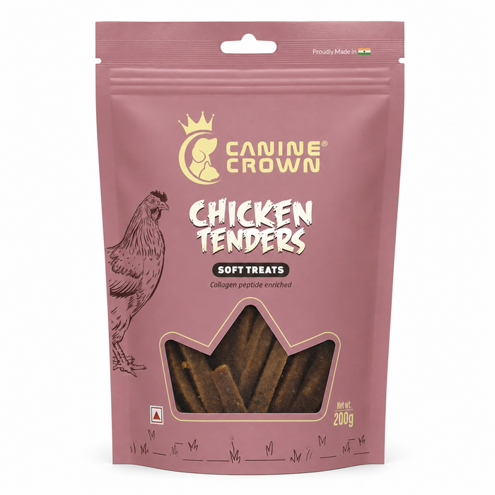 Canine Crown Soft Chicken Tenders - Ofypets