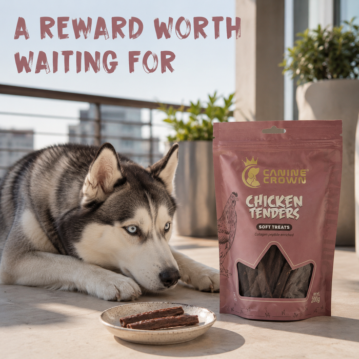 Canine Crown Soft Chicken Tenders - Ofypets