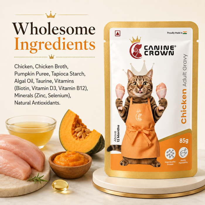 Canine Crown chicken Adult Gravy - Ofypets
