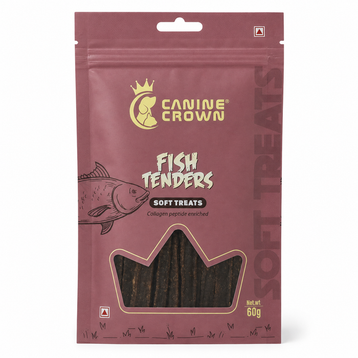 Canine Crown Soft Fish Tenders - Ofypets