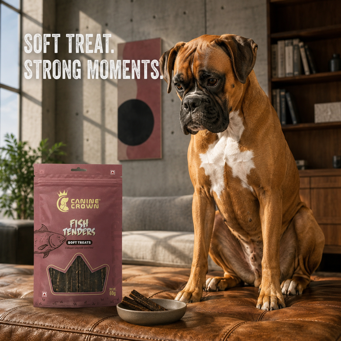 Canine Crown Soft Fish Tenders - Ofypets