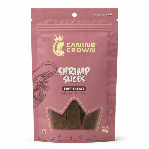 Canine Crown Soft Shrimp Slice - Ofypets