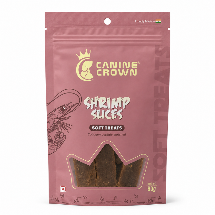 Canine Crown Soft Shrimp Slice - Ofypets