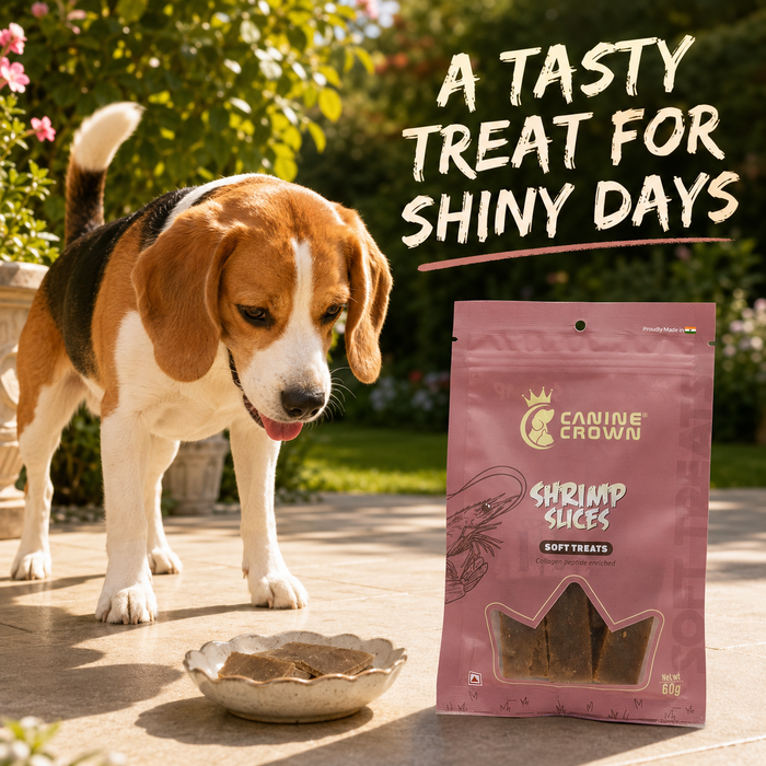 Canine Crown Soft Shrimp Slice - Ofypets