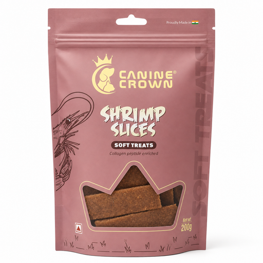 Canine Crown Soft Shrimp Slice - Ofypets