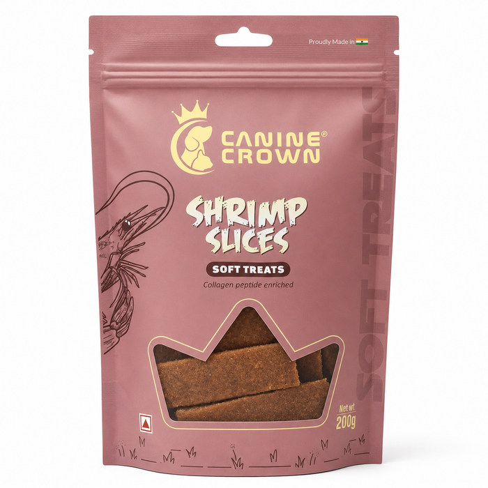 Canine Crown Soft Shrimp Slice - Ofypets