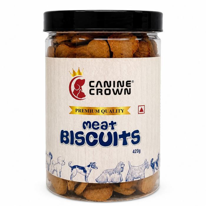 Canine Crown Premium Meat Biscuits - Ofypets