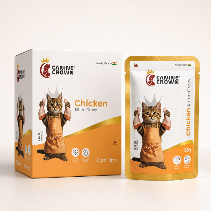 Canine Crown chicken kitten Gravy - Ofypets