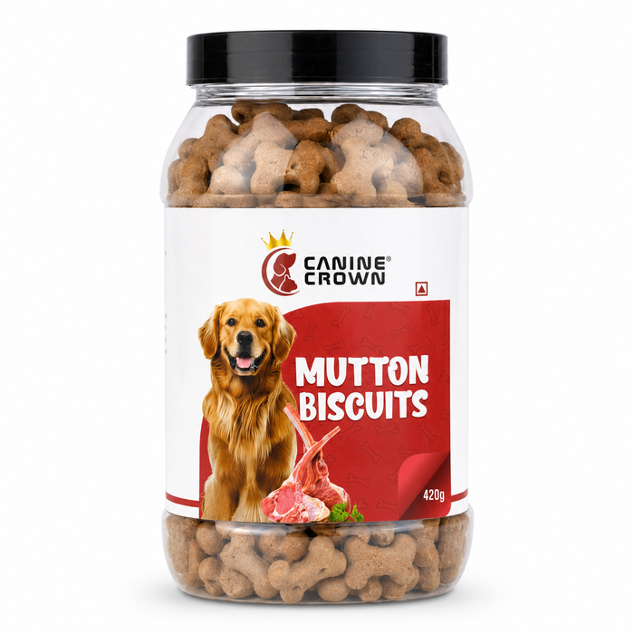 Canine Crown Mutton Biscuits - Ofypets