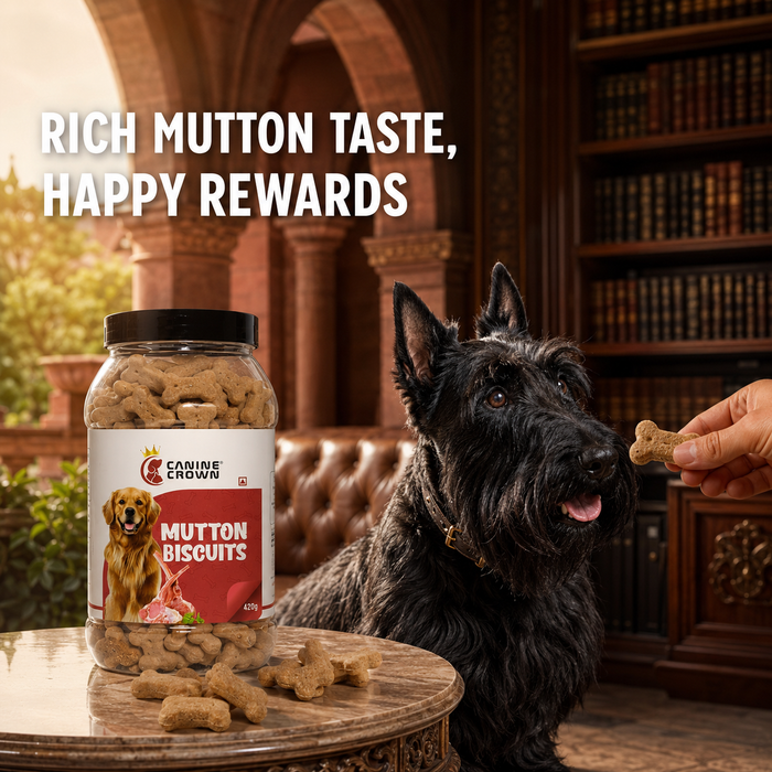 Canine Crown Mutton Biscuits - Ofypets