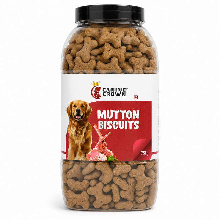 Canine Crown Mutton Biscuits - Ofypets