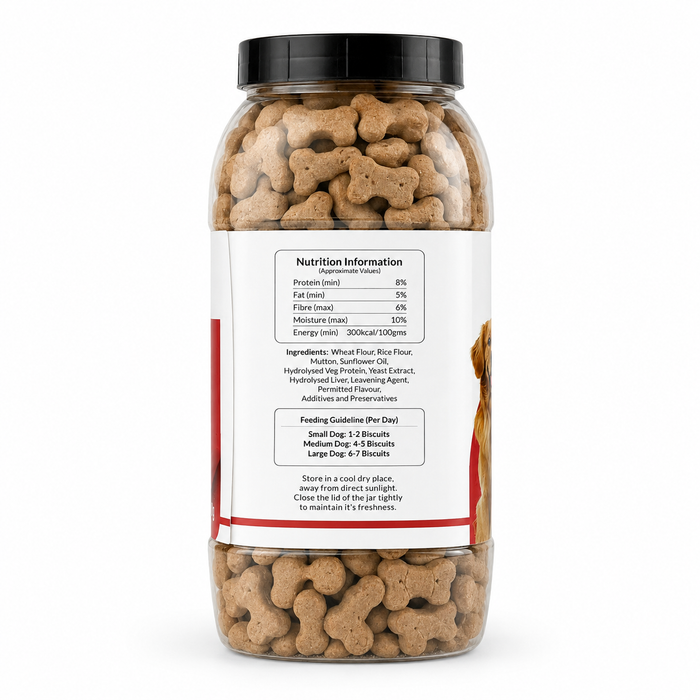 Canine Crown Mutton Biscuits - Ofypets