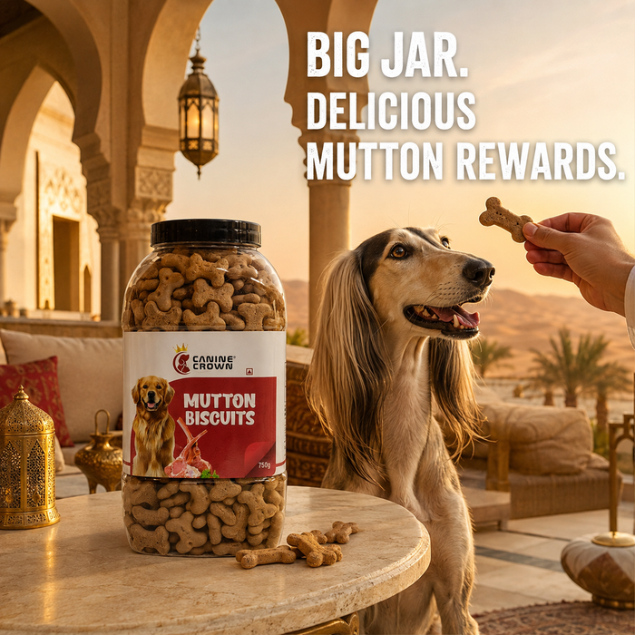 Canine Crown Mutton Biscuits - Ofypets