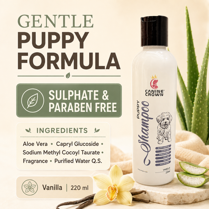 Canine Crown Puppy Shampoo - Ofypets