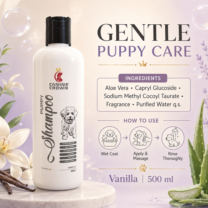 Canine Crown Puppy Shampoo - Ofypets